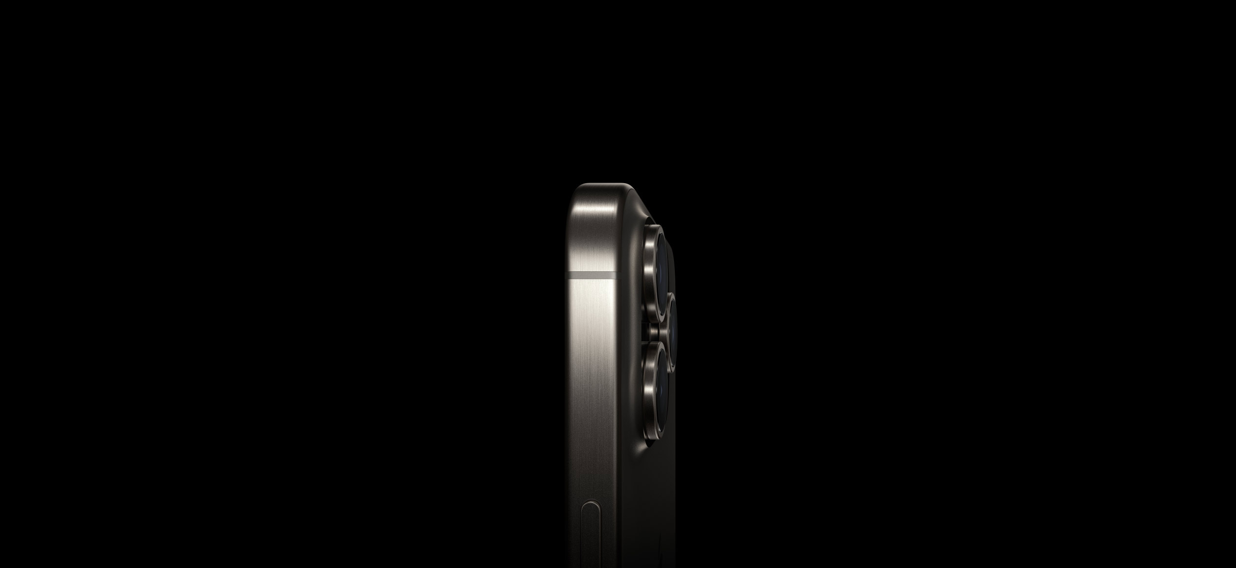 Titanium. So strong. So light. So Pro.